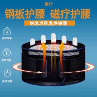 自發熱磁療護腰